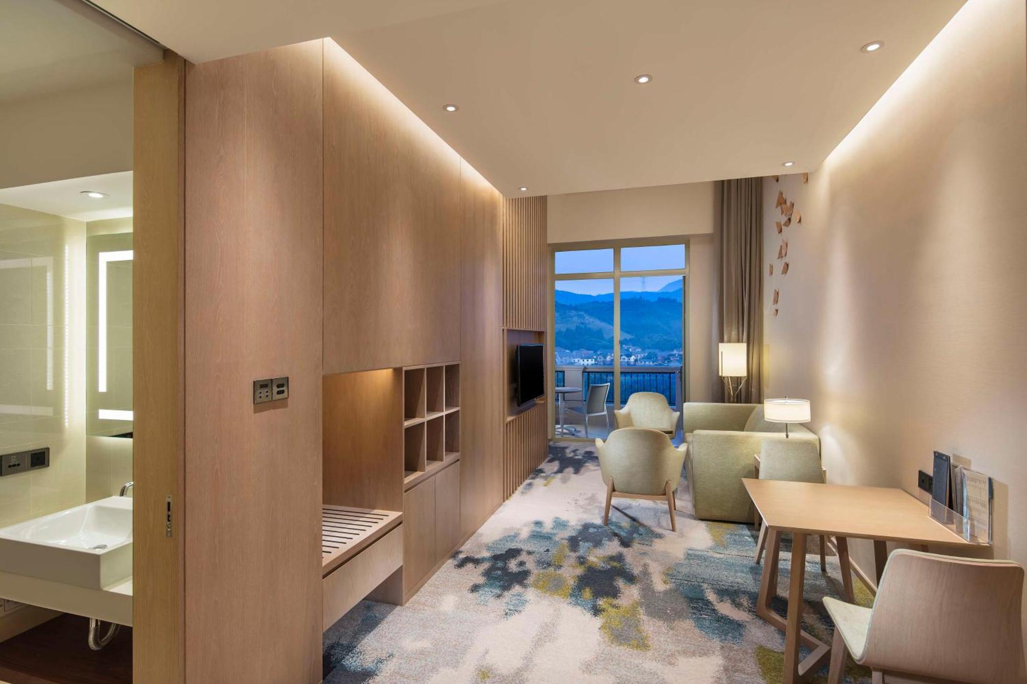 Hilton Garden Inn Hangzhou Lu'Niao Анджи Екстериор снимка