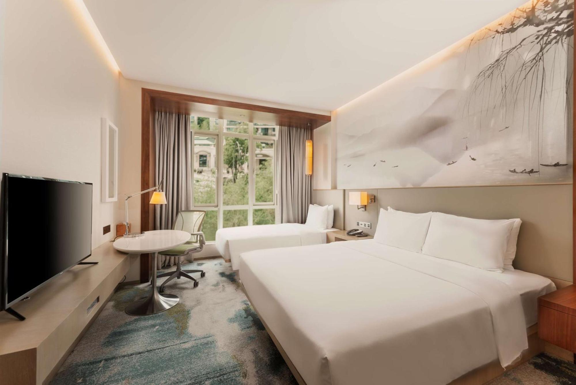 Hilton Garden Inn Hangzhou Lu'Niao Анджи Екстериор снимка